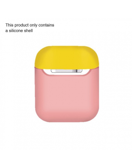 Dla przypadku Airpods, odporna na wstrząsy pokrywa silikonowa etui na Apple Airpods wodoodporne pudełko na poduszki powietrzne 3