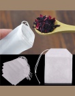 100 sztuk/partia torebki 5.5x7 CM puste torebki herbaty zaparzaczem z String Heal Seal filtr papier do Herb luźne herbaty Bolsas