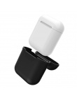 Antirr miękki futerał silikonowy do Apple Airpods, odporna na wstrząsy pokrywa dla Apple AirPods przypadki słuchawek Ultra cienk