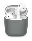 1 sztuk silikonowe TPU Bluetooth bezprzewodowy etui na słuchawki pokrywa ochronna skóry akcesoria dla Apple Airpods okno ładowan