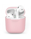 1 sztuk silikonowe TPU Bluetooth bezprzewodowy etui na słuchawki pokrywa ochronna skóry akcesoria dla Apple Airpods okno ładowan