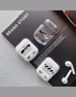 Luksusowe Street produktów akcesoria etui do Airpods 1 2 jasne zestaw słuchawkowy bluetooth słuchawki przezroczysty twardy futer