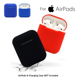 Etui na słuchawki dla AirPods pole ochrony dla Apple EarPods silikonowe skrzynki pokrywa skóra ochronna dla Apple Airpod etui do