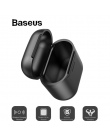 Baseus bezprzewodowy etui z baterią dla AirPods silikon TPU Ultra cienki Case dla Apple Airpods wsparcie ładowania bezprzewodowe