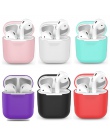 , Odporna na wstrząsy etui do słuchawki AirPods futerał silikonowy TPU słuchawki bezprzewodowe z bluetooth Protector pokrywa dla