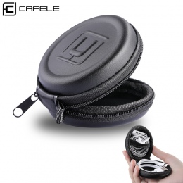 Cafele mini słuchawki uchwyt etui do przenoszenia ciężka torba skrzynki pokrywa dla słuchawki douszne słuchawki douszne kabel US