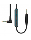 LEORY 2.5mm do 3.5mm kabel Audio do Bose QC25 cichy komfort kabel słuchawkowy z mikrofonem 1.5 m kabel dla Iphone Android