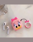 VOZRO Cartoon bezprzewodowy Bluetooth etui na słuchawki dla Apple AirPods silikonowe ładowania słuchawki przypadki dla Airpods p