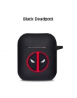 Marvel bezprzewodowa Bluetooth etui na słuchawki do Apple AirPods ładowania słuchawki ochrony etui na okno ładowania akcesoria