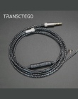 TRANSCTEGO 3.5mm Jack DIY kabel do słuchawek kontroler wymiana naprawa słuchawki 18 miedzi drut