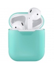 Poduszki powietrzne silikonowe Bluetooth bezprzewodowy etui na słuchawki dla AirPods pokrywa ochronna skóry akcesoria dla Apple 