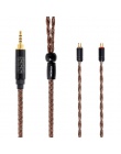 NICEHCK 16 rdzeń o wysokiej czystości kabel miedziany 3.5/2.5/4.4mm wtyczka MMCX/2Pin przewód łączący dla TRN v30/V80 AS10 ZS10 