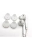 10 sztuk/partia biały silikonowe słuchawki nauszniki czapki dla Samsung S6 S7 krawędzi G9250 G9200 żel ucho douszne porady wkład