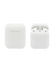 VOBERRY silikonowe do przenoszenia etui na słuchawki do Apple Airpods skóry pokrowiec etui Box Protector bezprzewodowe słuchawki