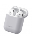 Baseus etui na słuchawki dla AirPods kolorowe pokrywa silikonowa dla AirPods 2 1 bezprzewodowa Bluetooth etui na słuchawki dla A