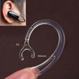 2 sztuk Anti-lost silikonowe miękkie Bluetooth słuchawki Earhook klip stojak na słuchawki Sport zestaw słuchawkowy zaczep na uch