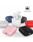 Miękki futerał silikonowy do Apple Airpods zwykły Bluetooth słuchawki, odporna na wstrząsy pokrywa dla Airpods skóra ochronna Ul