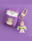 Cute Cartoon dekoracyjne silikonowe etui do Apple Airpods akcesoria do pokrywa ochronna Bluetooth etui na słuchawki Box klucz pi