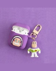 Cute Cartoon dekoracyjne silikonowe etui do Apple Airpods akcesoria do pokrywa ochronna Bluetooth etui na słuchawki Box klucz pi