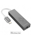 Dodocool hi-res USB-C do 3.5mm gniazdo słuchawkowe Audio słuchawki Adapter USB typu C do 3.5mm słuchawki konwerter z pilotem In-