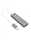 Dodocool hi-res USB-C do 3.5mm gniazdo słuchawkowe Audio słuchawki Adapter USB typu C do 3.5mm słuchawki konwerter z pilotem In-