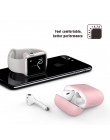 TPU krzemu bezprzewodowa słuchawka Bluetooth przypadki dla AirPods pokrywa Coque obudowa do kapsułek Apple Air słuchawki Shell a