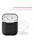 Silikonowe etui do Apple AirPods świecące w ciemności Luminous odporny na wstrząsy Protector z długim rękawem dla AirPods akceso