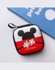 Cartoon Mini zamek twarda słuchawki przypadku etui na słuchawki Box przechowywania torba ochronna organizer na kable USB przenoś