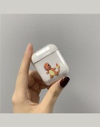 Moda Cartoon etui do Apple Airpods akcesoria słuchawki Bluetooth pokrywa dla Airpods futerał ochronny słuchawki twarde etui