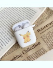 Moda Cartoon etui do Apple Airpods akcesoria słuchawki Bluetooth pokrywa dla Airpods futerał ochronny słuchawki twarde etui