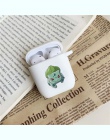 Moda Cartoon etui do Apple Airpods akcesoria słuchawki Bluetooth pokrywa dla Airpods futerał ochronny słuchawki twarde etui