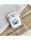 Moda Cartoon etui do Apple Airpods akcesoria słuchawki Bluetooth pokrywa dla Airpods futerał ochronny słuchawki twarde etui