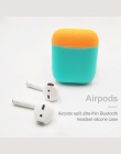 Ultra cienka torba Bluetooth bezprzewodowy etui na słuchawki do Apple AirPods TPU silikon ładowania słuchawki przypadki dla Airp