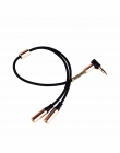 Wtyczka jack 3.5mm Y Splitter Audio Stereo rozszerzenia słuchawki słuchawki kabel przedłużający #242733