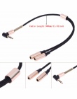 Wtyczka jack 3.5mm Y Splitter Audio Stereo rozszerzenia słuchawki słuchawki kabel przedłużający #242733