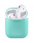 Silikonowe bluetooth bezprzewodowe słuchawki douszne słuchawki douszne skrzynka dla AirPods pokrywa ochronna skóry akcesoria dla