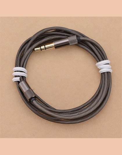 3.5mm Jack DIY kabel do słuchawek wymiana kabel do Xiaomi słuchawki pojedynczego kryształu miedzi drutu naprawy drutu kabel