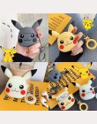 VOZRO Pokemon Pikachu bezprzewodowa Bluetooth etui na słuchawki do Apple AirPods silikon słuchawki przypadki dla Airpods2 pokryw