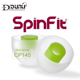 SpinFit CP145 CP-145 opatentowany 360 stopni swobodny obrót silikonowy Eartip 4.5mm dysza Dia dla DUNU/JVC/słuchawki