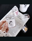 Cartoon twarde etui dla Apple AirPods pokrywa śliczne bezprzewodowe słuchawki Bluetooth Case dla Airpods powietrza strąków okno 