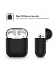 1 sztuk TPU silikonowa bezprzewodowa Bluetooth etui na słuchawki dla AirPods pokrywa ochronna skóry akcesoria dla Apple Airpods 