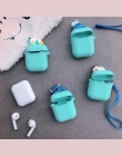 Śliczne Stitch Minnie kubuś miękkiego silikonu Bluetooth bezprzewodowy etui na słuchawki do Apple AirPods hello kitty ulica seza