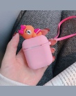 Śliczne Stitch Minnie kubuś miękkiego silikonu Bluetooth bezprzewodowy etui na słuchawki do Apple AirPods hello kitty ulica seza