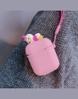 Śliczne Stitch Minnie kubuś miękkiego silikonu Bluetooth bezprzewodowy etui na słuchawki do Apple AirPods hello kitty ulica seza