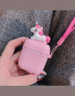 Śliczne Stitch Minnie kubuś miękkiego silikonu Bluetooth bezprzewodowy etui na słuchawki do Apple AirPods hello kitty ulica seza