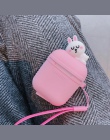 Śliczne Stitch Minnie kubuś miękkiego silikonu Bluetooth bezprzewodowy etui na słuchawki do Apple AirPods hello kitty ulica seza