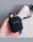 Śliczne Stitch Minnie kubuś miękkiego silikonu Bluetooth bezprzewodowy etui na słuchawki do Apple AirPods hello kitty ulica seza