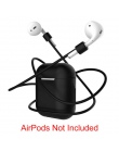 Silikonowe okładki do Apple Airpods akcesoria słuchawki przypadku i9s i10 i11 i13 i19 TWS zestawy smycz powietrza strąków pasek 