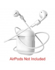 Silikonowe okładki do Apple Airpods akcesoria słuchawki przypadku i9s i10 i11 i13 i19 TWS zestawy smycz powietrza strąków pasek 