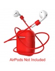 Silikonowe okładki do Apple Airpods akcesoria słuchawki przypadku i9s i10 i11 i13 i19 TWS zestawy smycz powietrza strąków pasek 